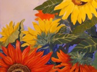 Sunflower Field | Watercolour by Lee Rawn