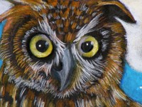 Night Owl | Painting by Lee Rawn