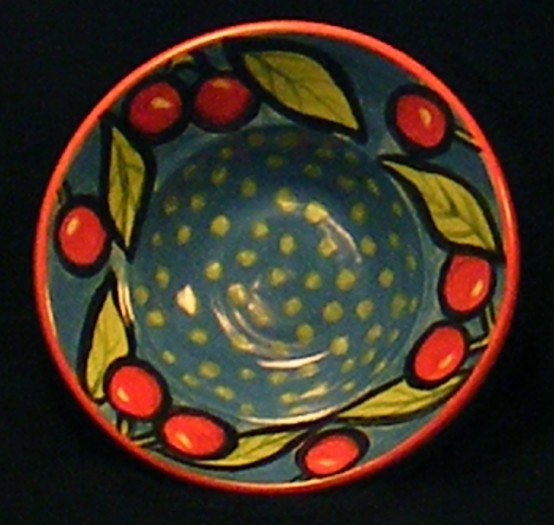 Cherry Bowl | Pottery by Lee Rawn